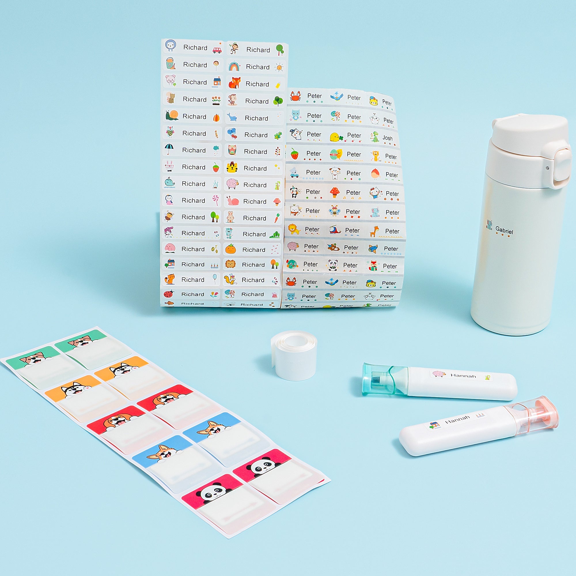 KiddoStamp™ - Complete Labelling Kit