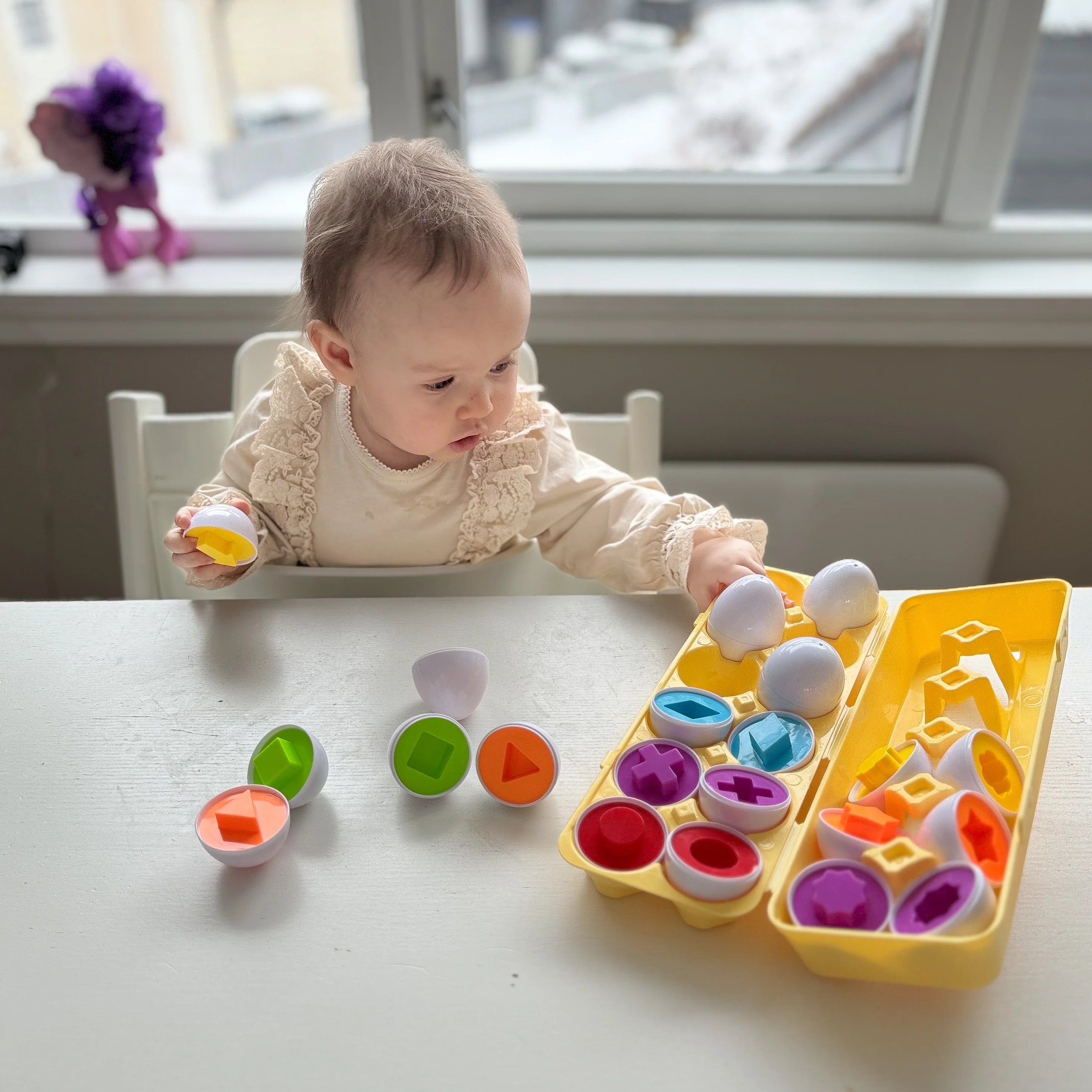 Montessori Geometric Eggs