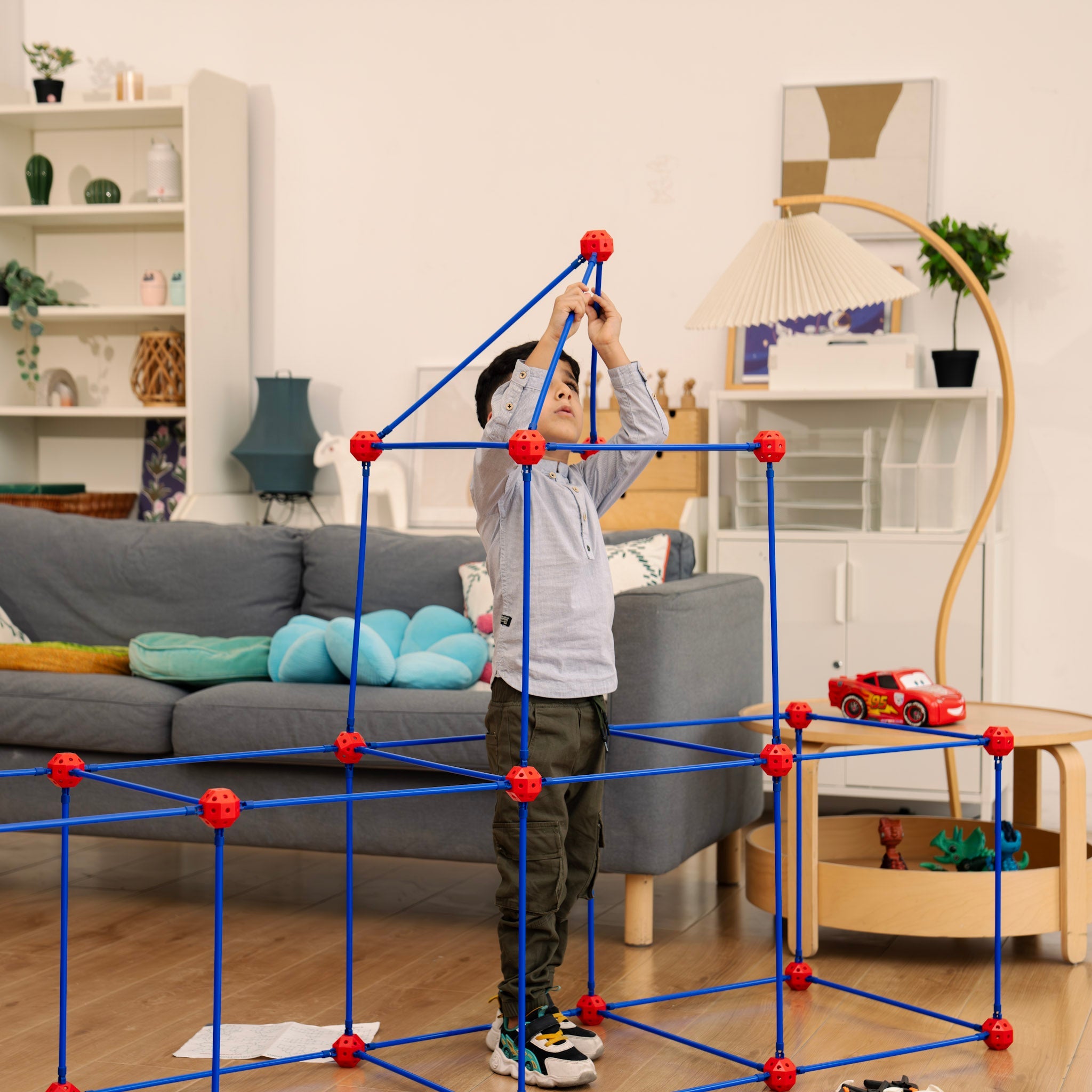 KiddoSpace Fort Building Kit for Kids