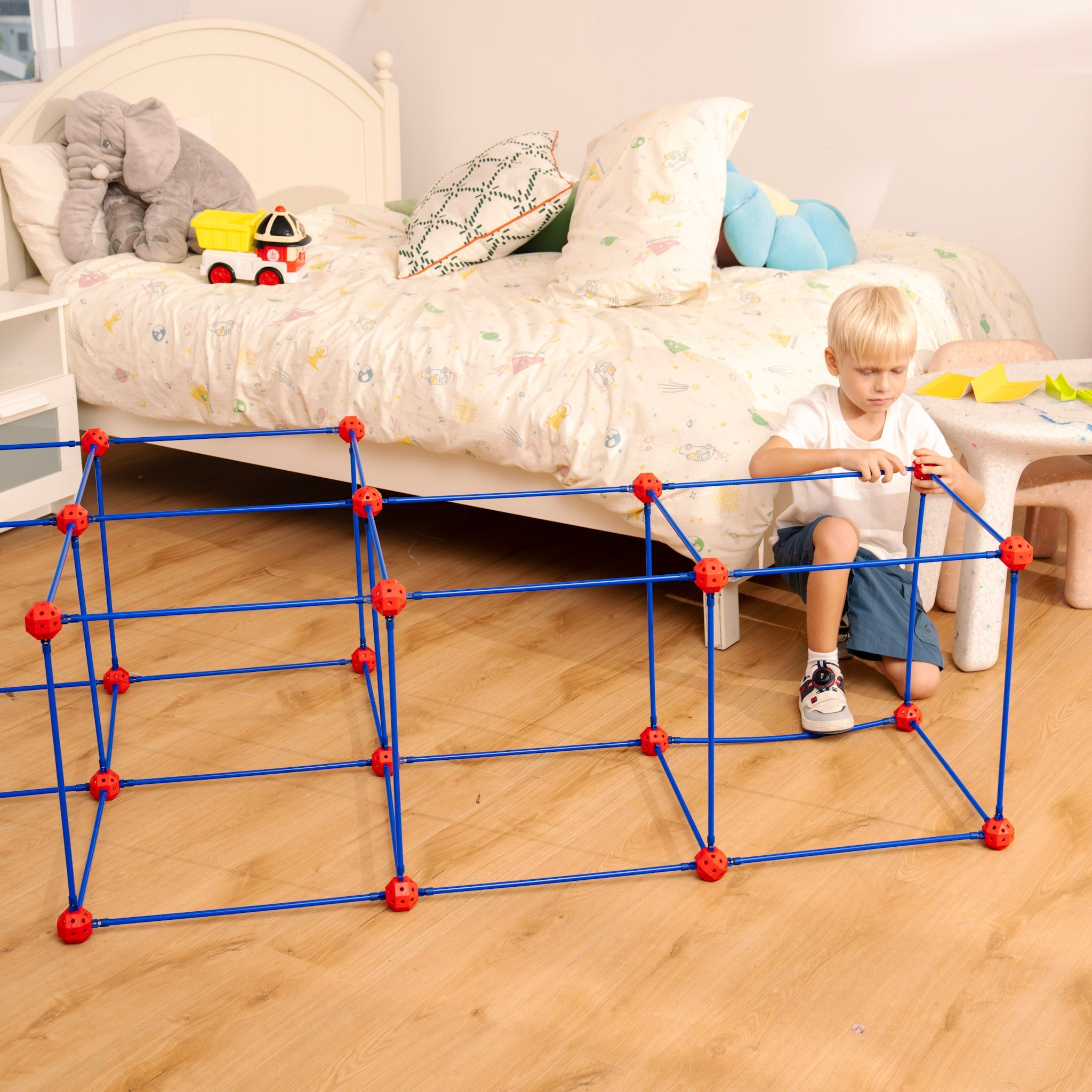 KiddoSpace Fort Building Kit for Kids