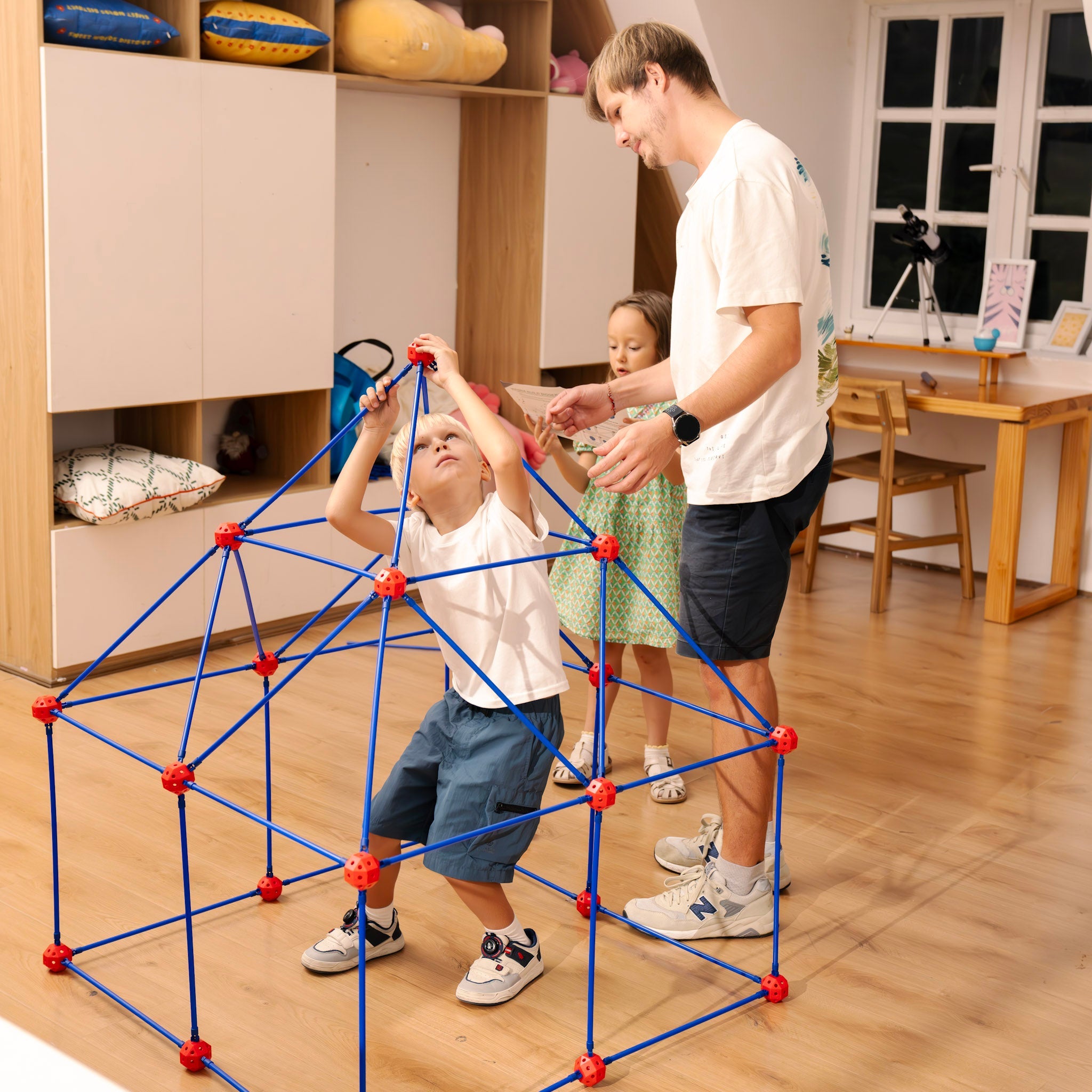 KiddoSpace Fort Building Kit for Kids