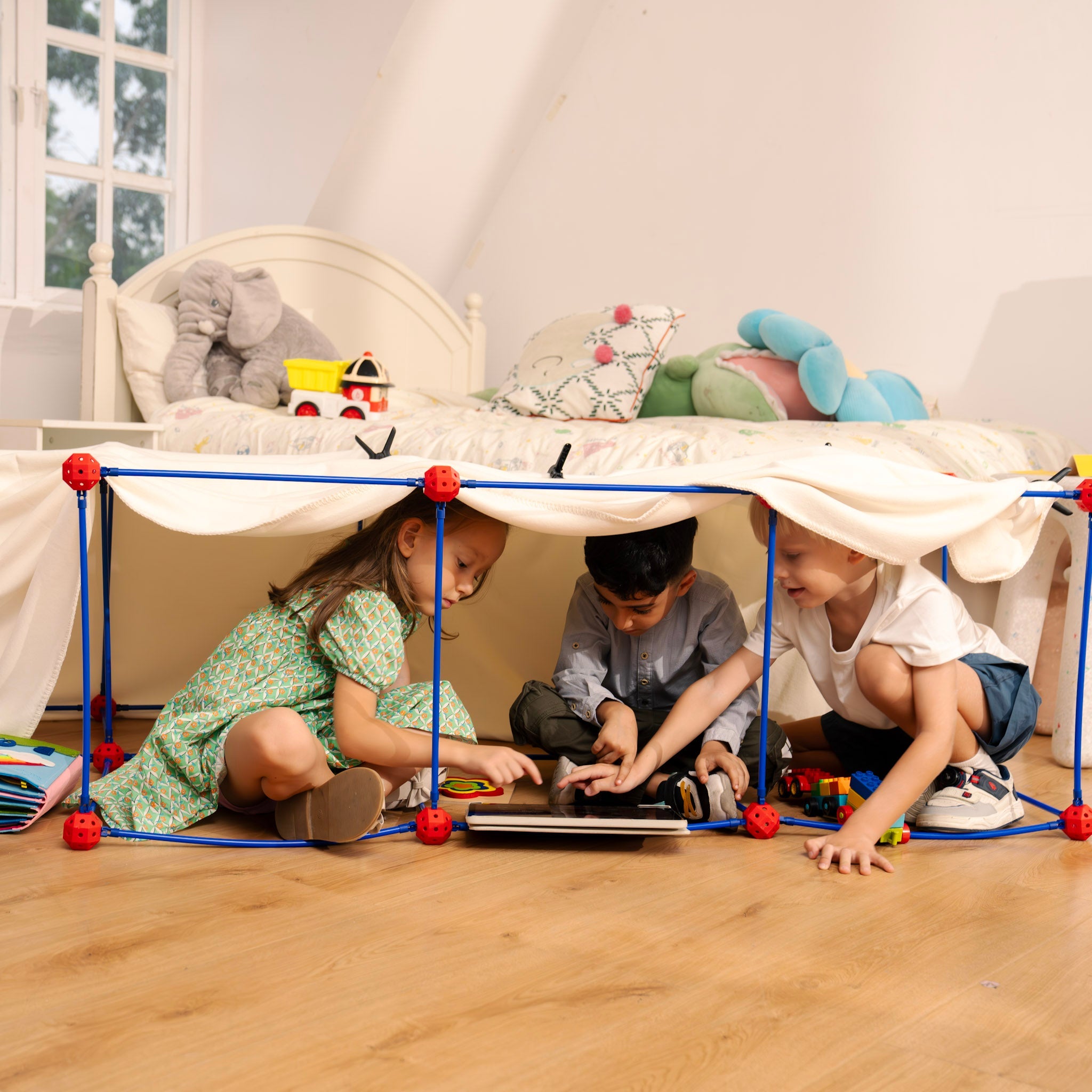 KiddoSpace Fort Building Kit for Kids