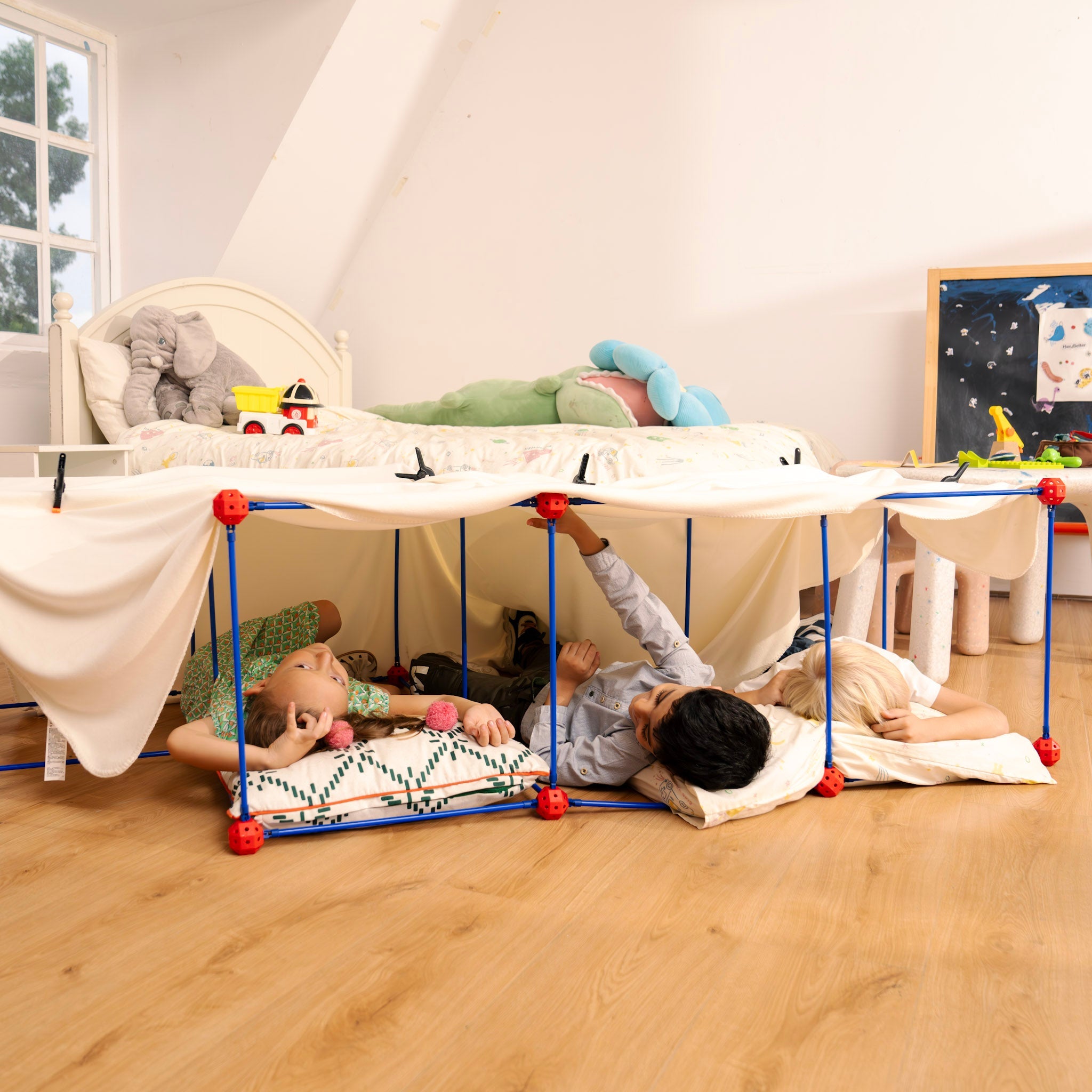 KiddoSpace Fort Building Kit for Kids