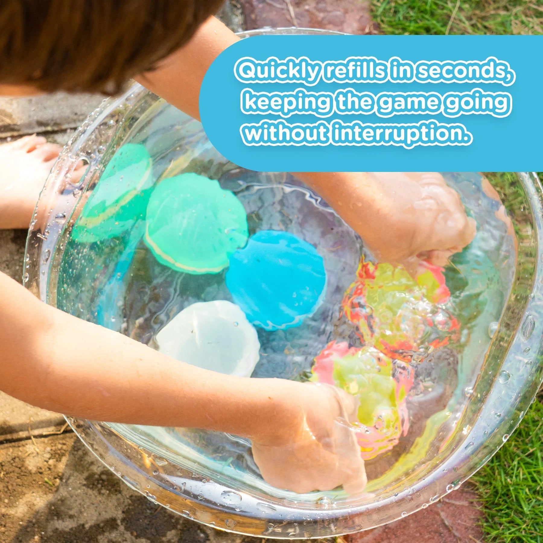 Glow-In-The-Dark Reusable Water Balloons