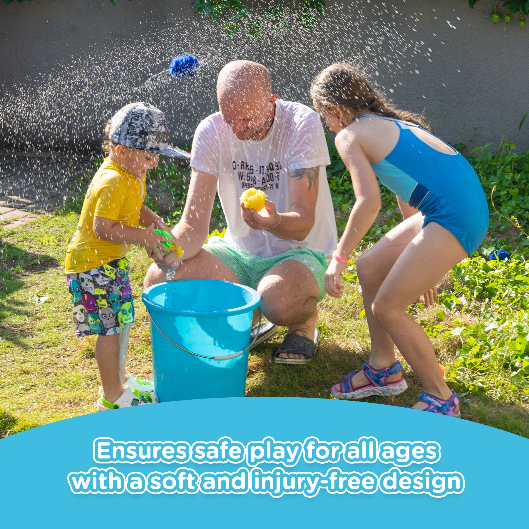 KiddoSpace Reusable Water Sponge Balls (Buy 10 Get 20 Free)