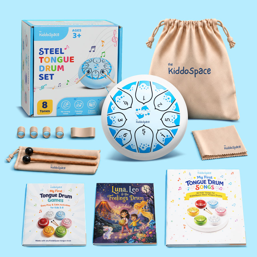 KiddoSpace™ Steel Tongue Drum