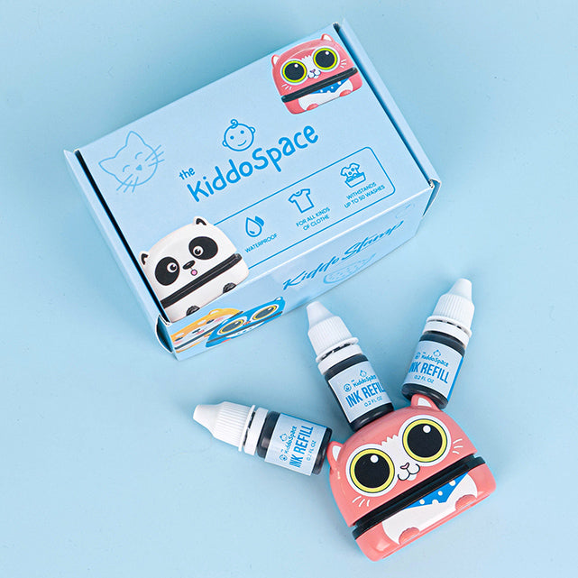 KiddoStamp™ - Black Ink Stamp Bundle