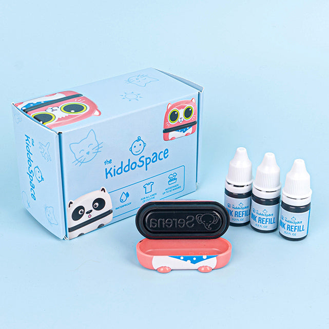 KiddoStamp™ - Black Ink Stamp Bundle