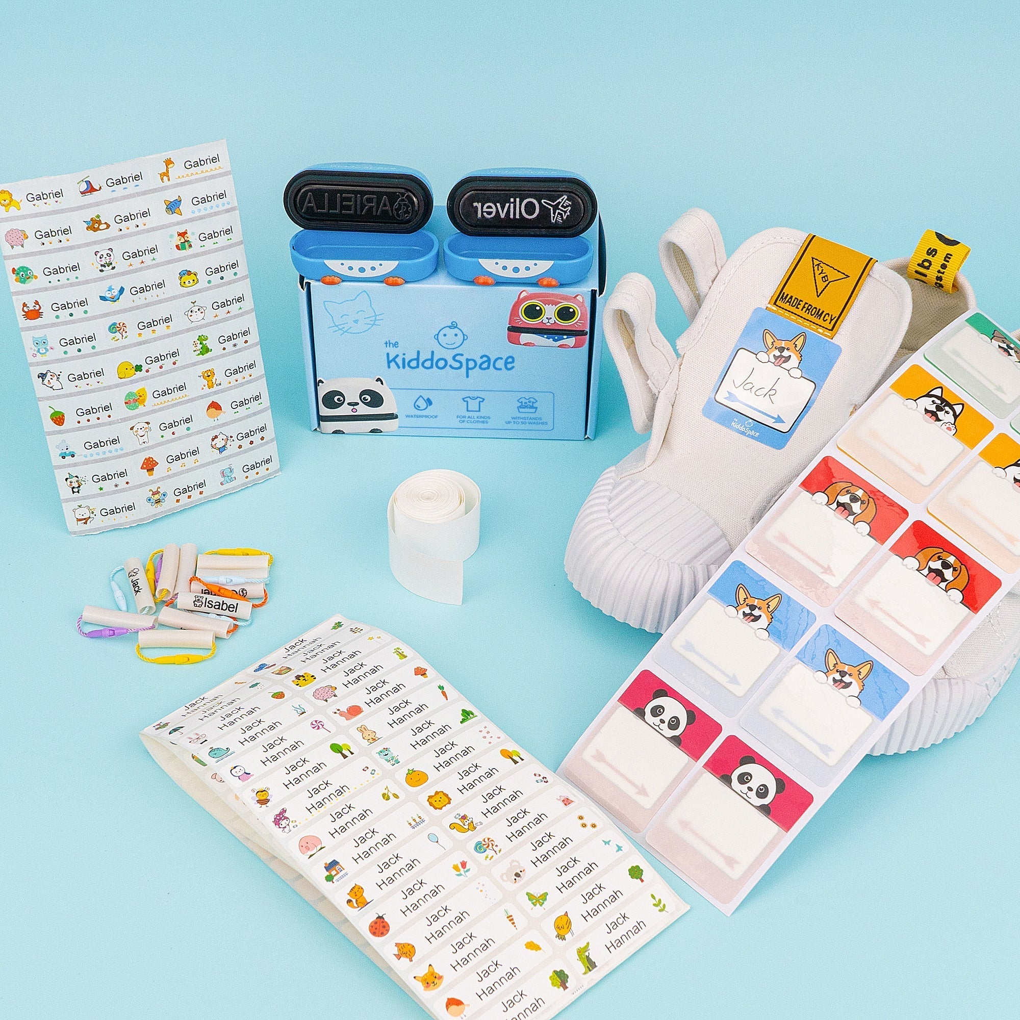 KiddoStamp™ - The Ultimate Labelling Kit